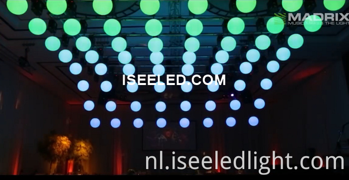 RGB LED Ball DMX512 Programmable